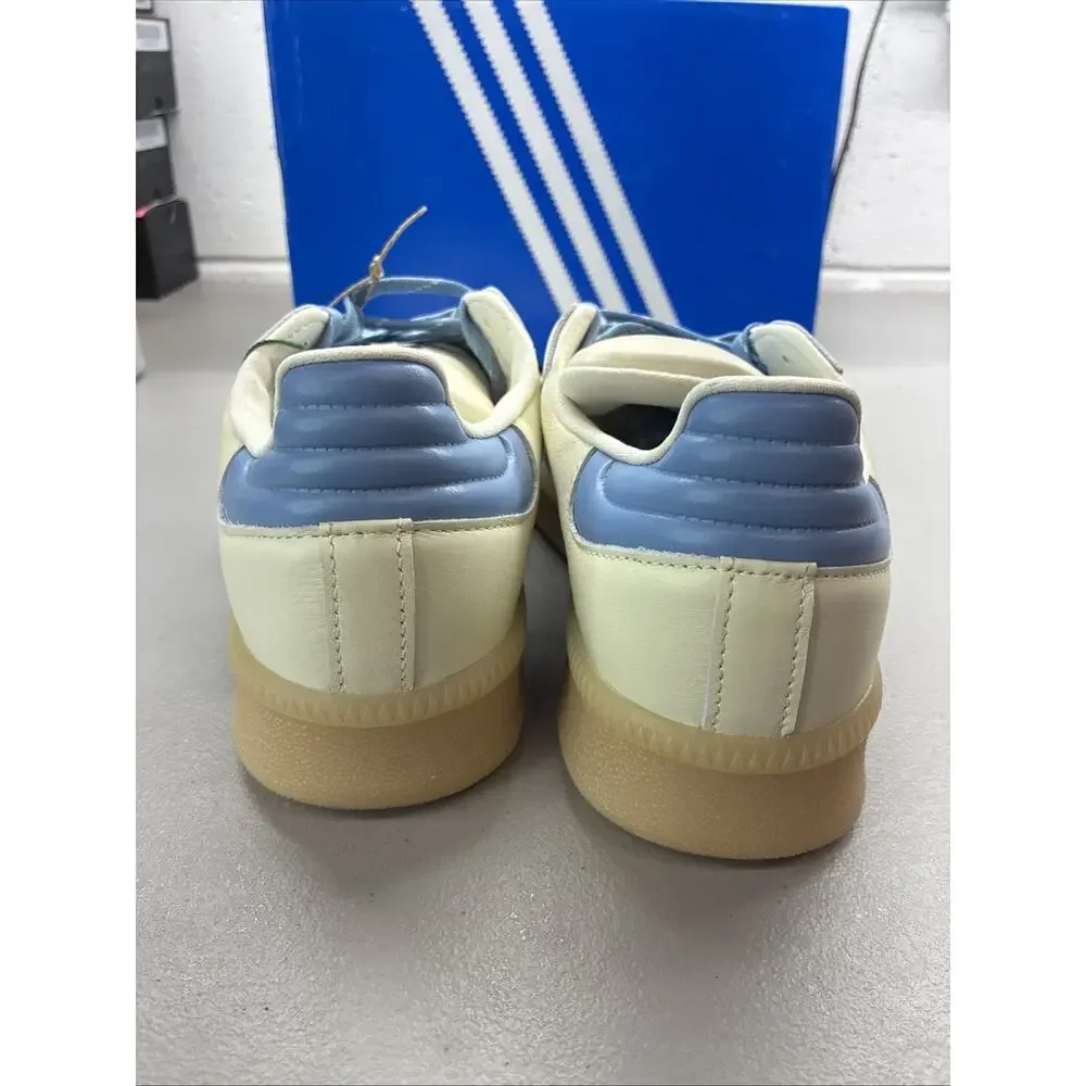 adidas Samba XLG Wonder White Ash Blue HQ0251 GS Youth 6.5 New With Box